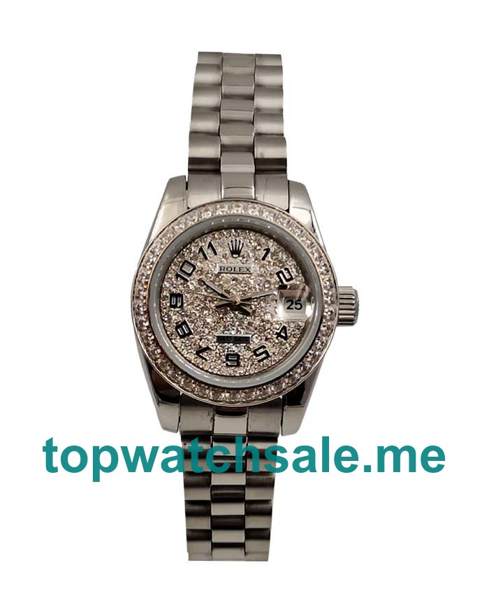 26MM Women Rolex Lady-Datejust 79174 Diamond Dials Replica Watches UK