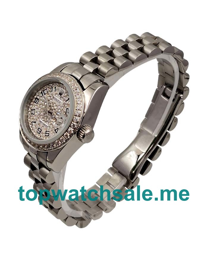 26MM Women Rolex Lady-Datejust 79174 Diamond Dials Replica Watches UK