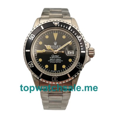 40MM Men Rolex Submariner 1680 Black Dials Replica Watches UK