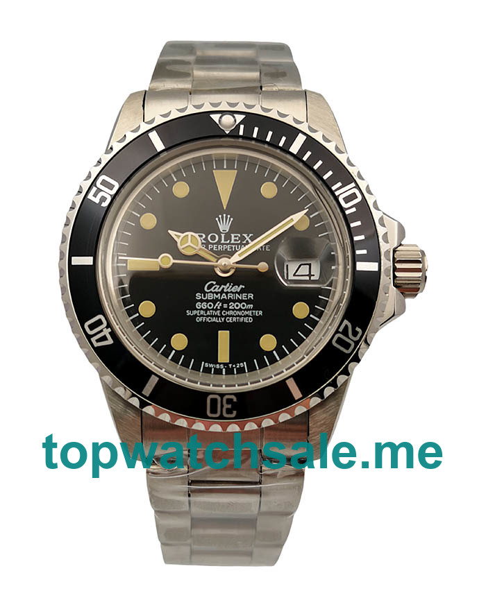 40MM Men Rolex Submariner 1680 Black Dials Replica Watches UK