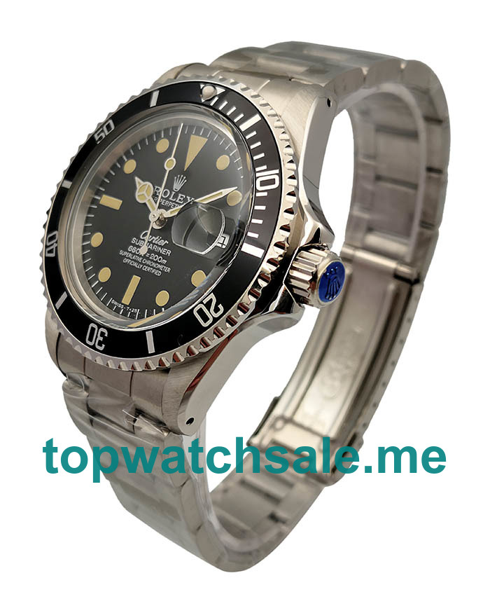 40MM Men Rolex Submariner 1680 Black Dials Replica Watches UK