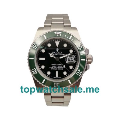 40MM Men Rolex Submariner 16610 LV Black Dials Replica Watches UK