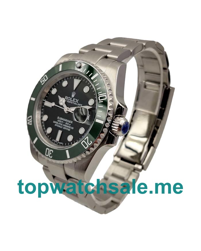 40MM Men Rolex Submariner 16610 LV Black Dials Replica Watches UK