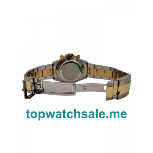 40MM Swiss Men Rolex Cosmograph Daytona 116503 JF Black & Champagne Dials Replica Watches UK