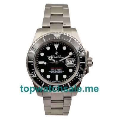 40MM Men Rolex Sea-Dweller 126600 Black Dials Replica Watches UK