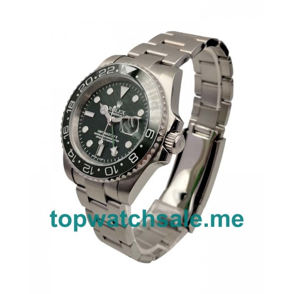 40MM Men Rolex GMT-Master II 116700 LN Black Dials Replica Watches UK