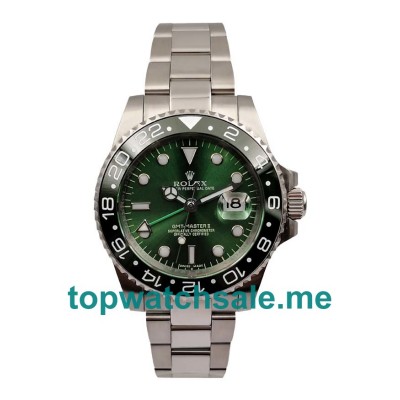 40MM Swiss Men Rolex GMT-Master II 116710 LN Green Dials Replica Watches UK