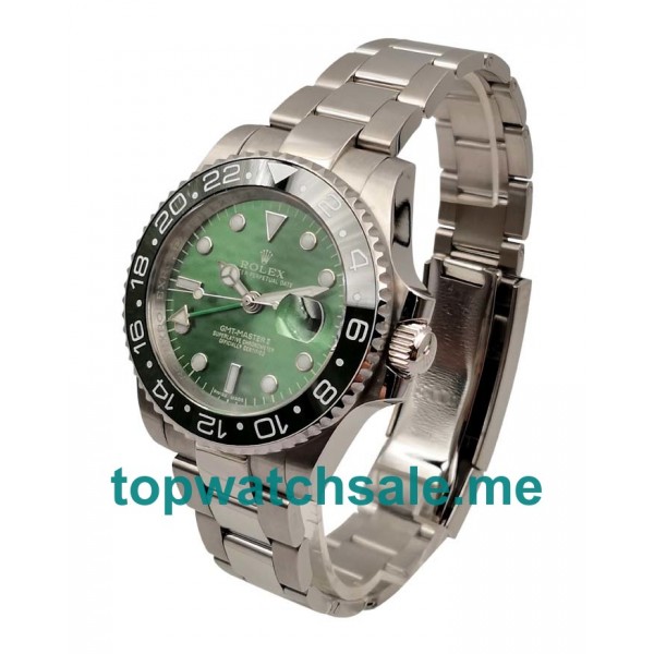 40MM Swiss Men Rolex GMT-Master II 116710 LN Green Dials Replica Watches UK