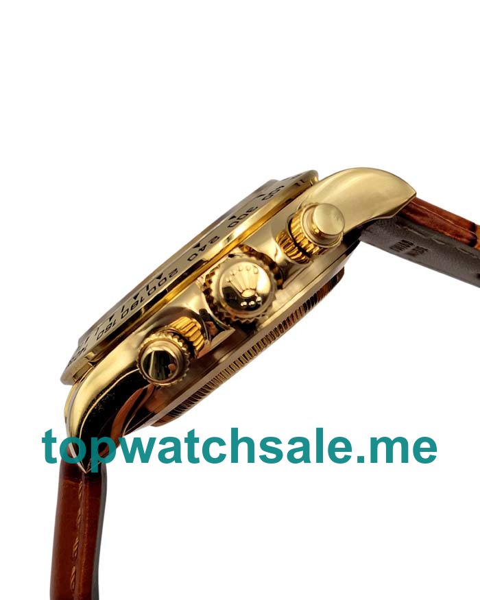 40MM Swiss Men Rolex Cosmograph Daytona 116508 JH White Dials Replica Watches UK