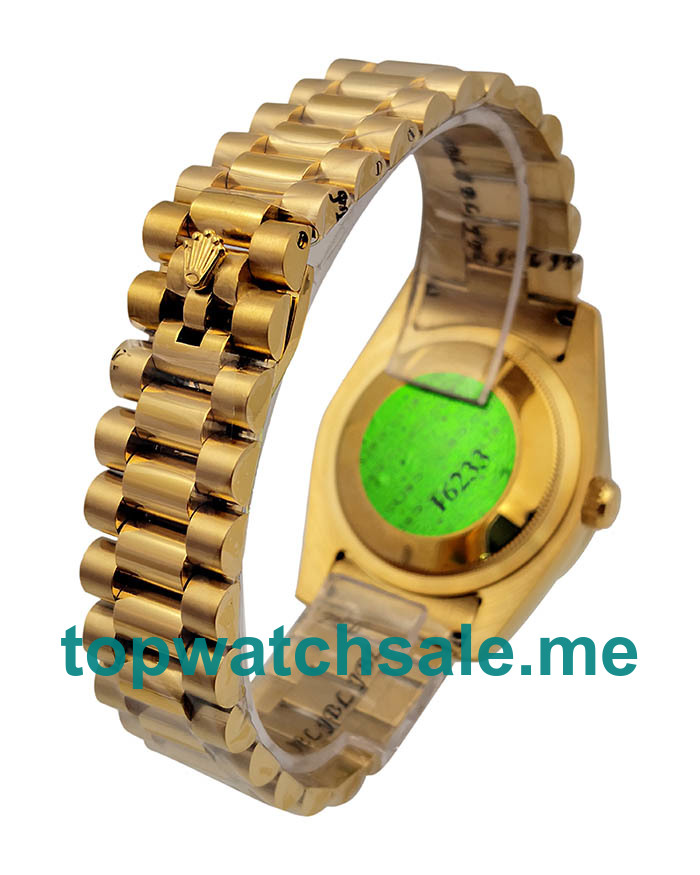 36MM Men Rolex Day-Date 18038 Champagne Dials Replica Watches UK