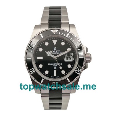 40MM Men Rolex Submariner 116610 LN Black Dials Replica Watches UK