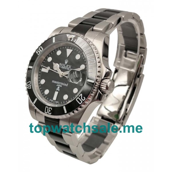 40MM Men Rolex Submariner 116610 LN Black Dials Replica Watches UK