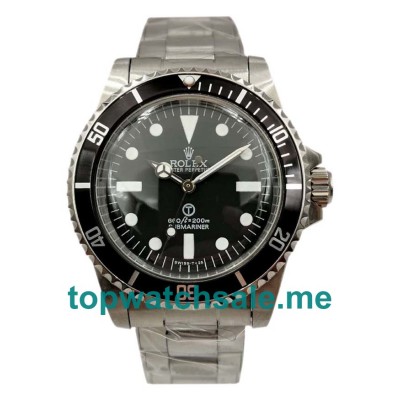 40MM Swiss Men Rolex Submariner 5517 Black Dials Replica Watches UK