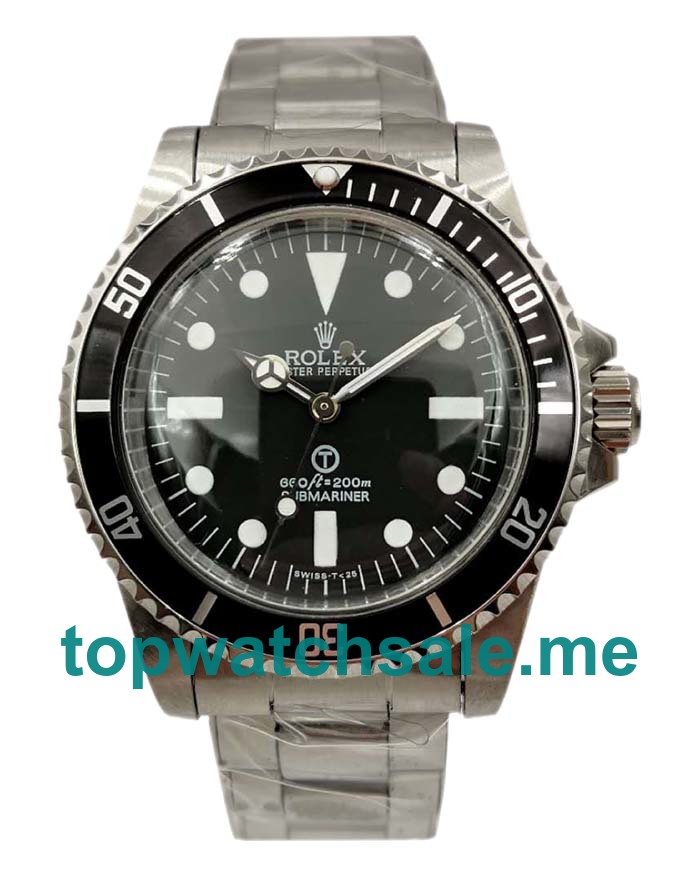 40MM Swiss Men Rolex Submariner 5517 Black Dials Replica Watches UK