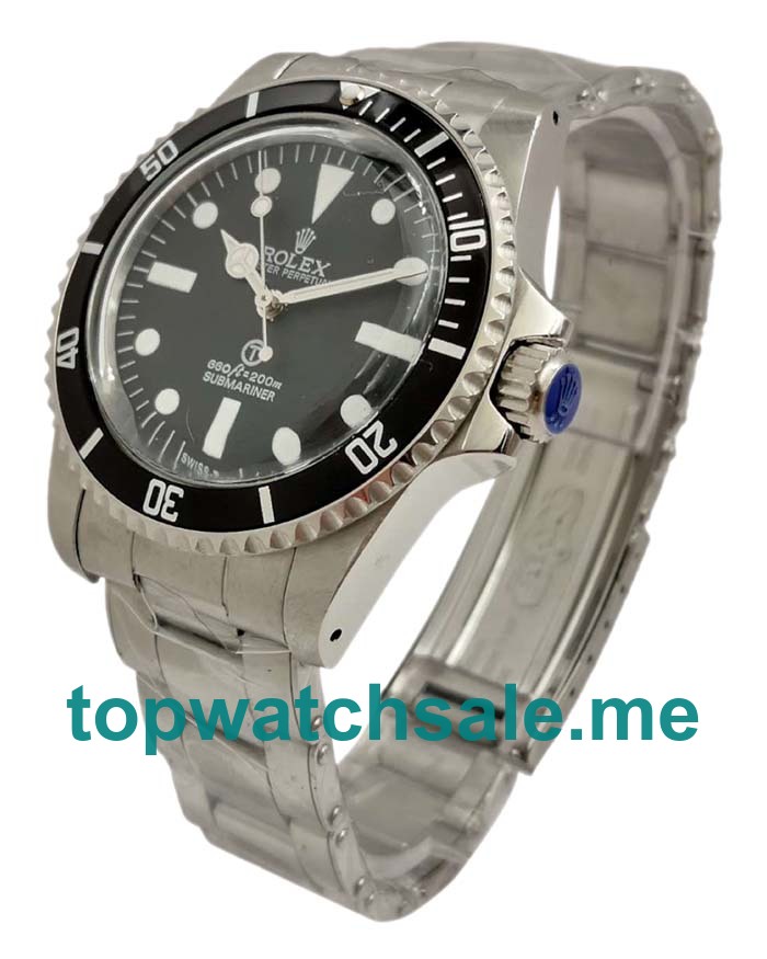 40MM Swiss Men Rolex Submariner 5517 Black Dials Replica Watches UK