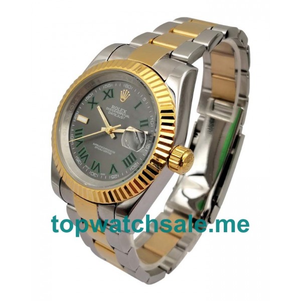 41MM Men Rolex Datejust 116333 Gray Dials Replica Watches UK