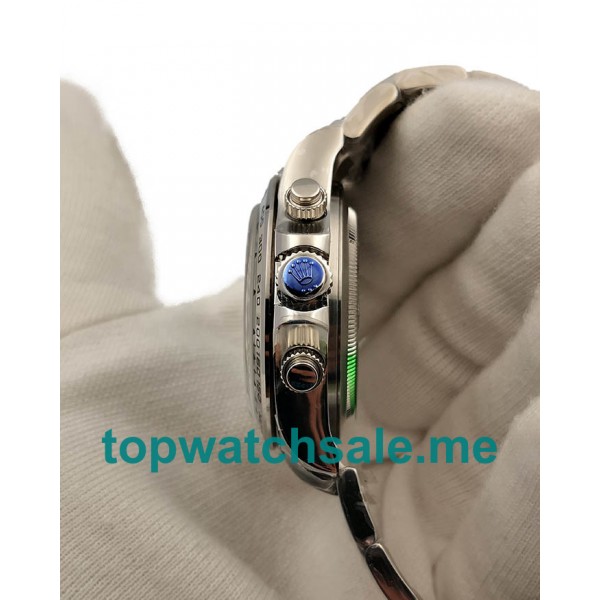 40MM Swiss Men Rolex Daytona 116509 Black Dials Replica Watches UK