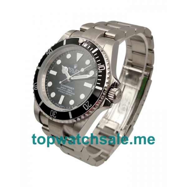 40MM Men Rolex Submariner 114060 Black Dials Replica Watches UK