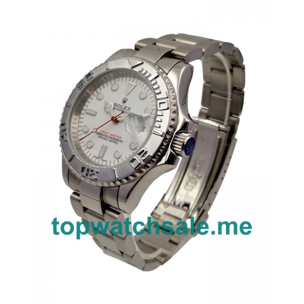 40MM Men Rolex Yacht-Master 16622 White Dials Replica Watches UK