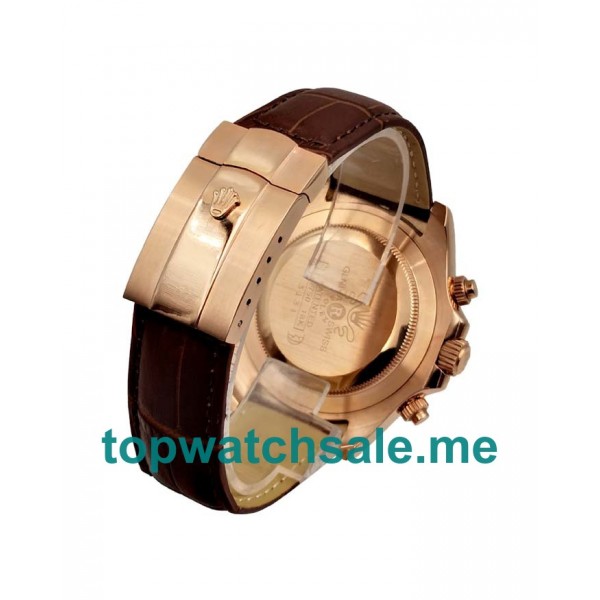 40MM Men Rolex Daytona 116515 LN Pink Dials Replica Watches UK