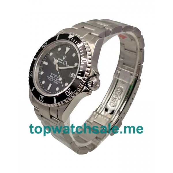 40MM Swiss Men Rolex Sea-Dweller 116600 Black Dials Replica Watches UK