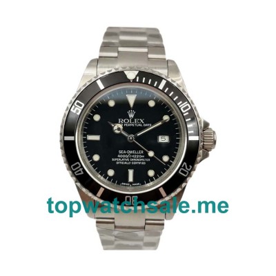 40MM Swiss Men Rolex Sea-Dweller 116600 Black Dials Replica Watches UK