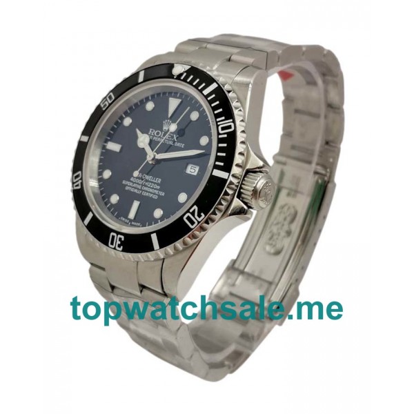 40MM Swiss Men Rolex Sea-Dweller 116600 Black Dials Replica Watches UK