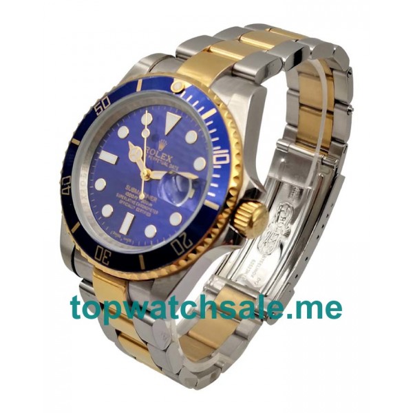 40MM Swiss Men Rolex Submariner 116613 LB Blue Dials Replica Watches UK