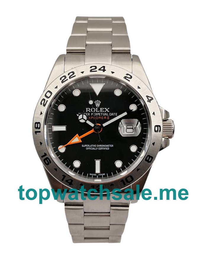 42MM Swiss Men Rolex Explorer II 216570 Black Dials Replica Watches UK