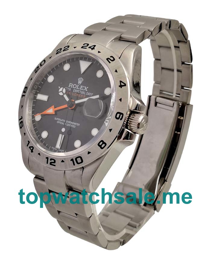 42MM Swiss Men Rolex Explorer II 216570 Black Dials Replica Watches UK