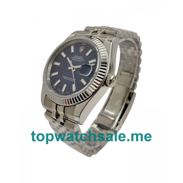 41MM Swiss Men Rolex Datejust 116334 Blue Dials Replica Watches UK