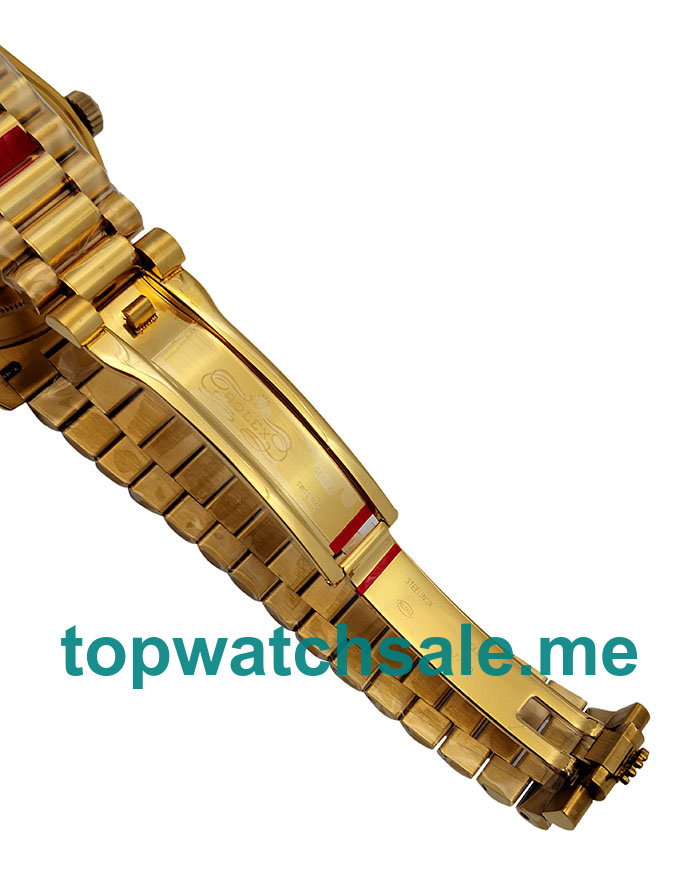 40MM Swiss Men Rolex Day-Date 228238 Champagne Dials Replica Watches UK