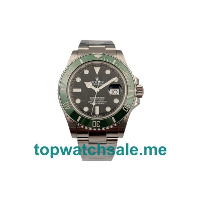 41MM Swiss Men Rolex Submariner 126610LV Black Dials Replica Watches UK