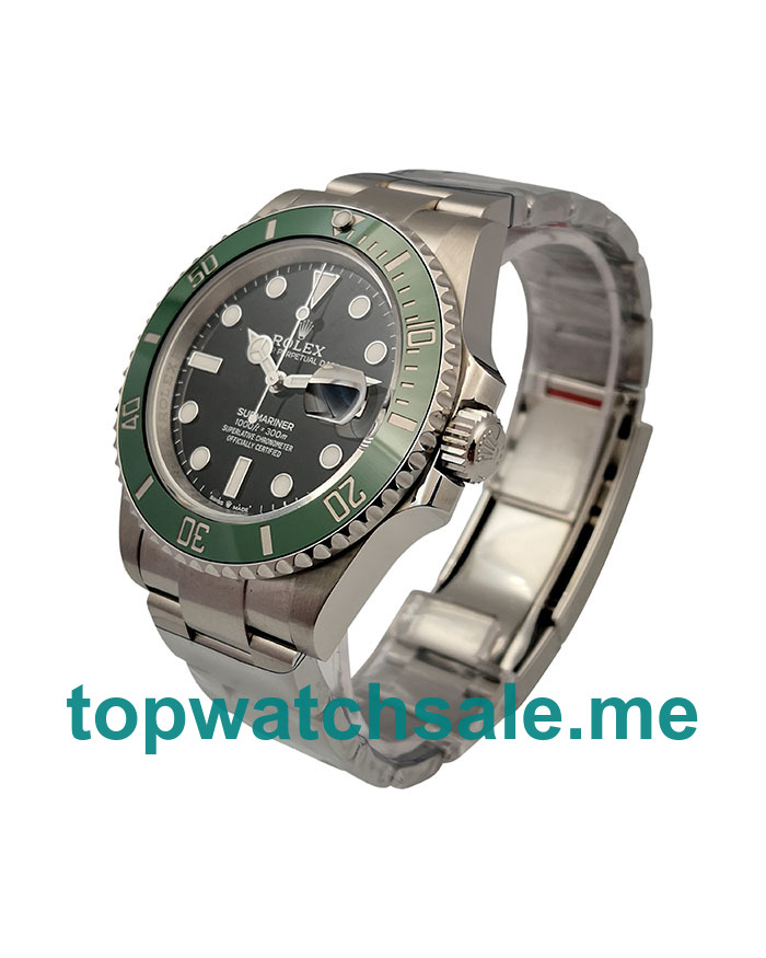 41MM Swiss Men Rolex Submariner 126610LV Black Dials Replica Watches UK