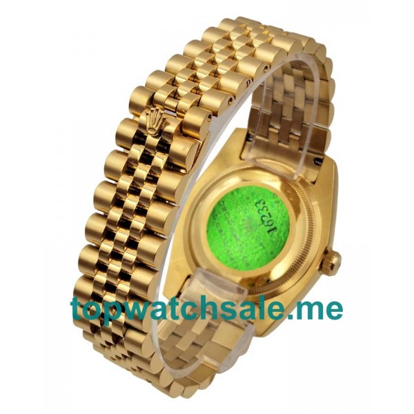 36MM Men Rolex Datejust 16238 Blue Dials Replica Watches UK