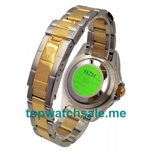 40MM Men Rolex GMT-Master II 16713 LN Black Dials Replica Watches UK