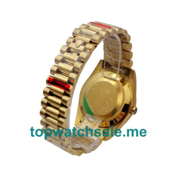 40MM Swiss Men Rolex Day-Date 228238 Black Dials Replica Watches UK