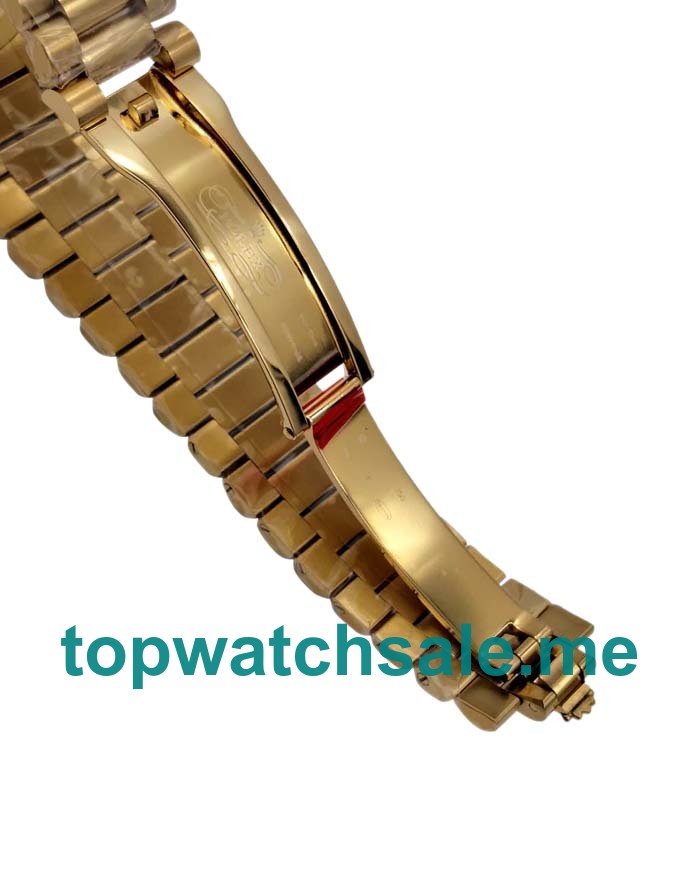 40MM Swiss Men Rolex Day-Date 228238 Black Dials Replica Watches UK