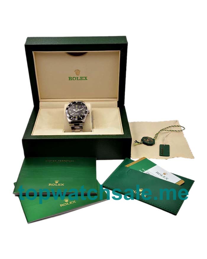 40MM Swiss Men Rolex Submariner 5513 Black Dials Replica Watches UK