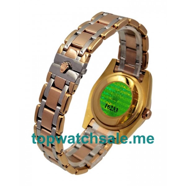 36MM Men Rolex Day-Date 118348 Diamond Dials Replica Watches UK