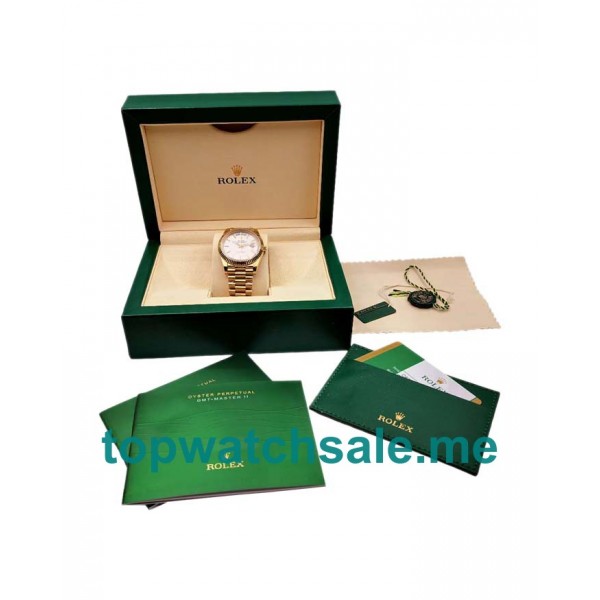 40MM Swiss Men Rolex Day-Date 228238 Silver Dials Replica Watches UK