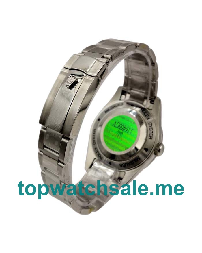 40MM Swiss Men Rolex Milgauss 116400 GV  Black Dials Replica Watches UK