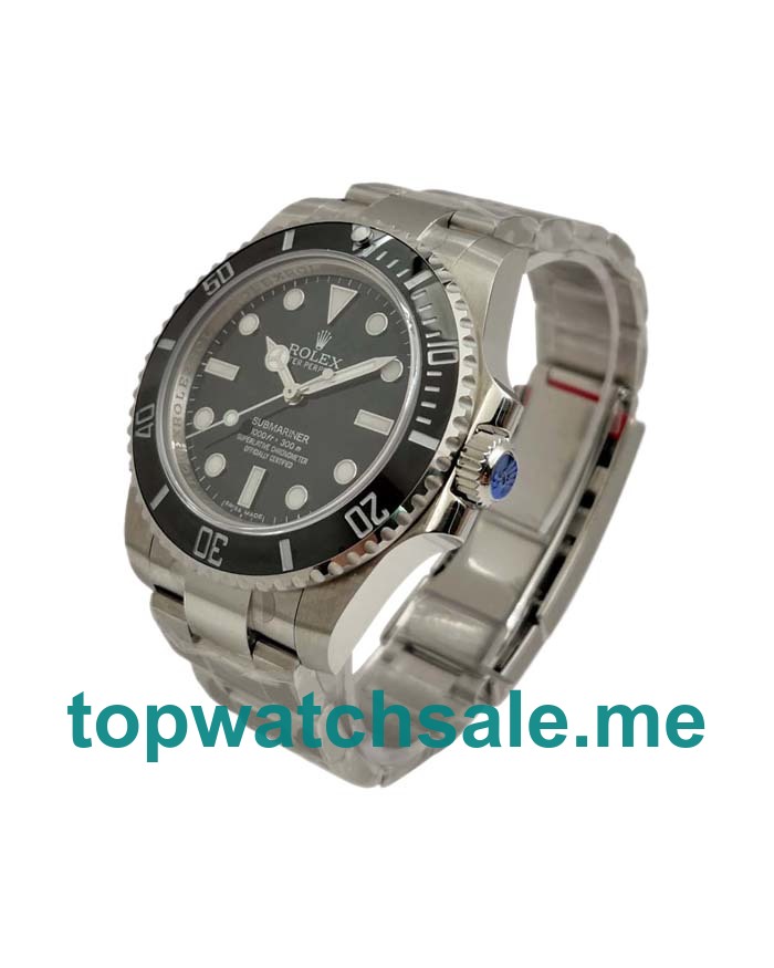 40MM Swiss Men Rolex Submariner 116610 LN Black Dials Replica Watches UK