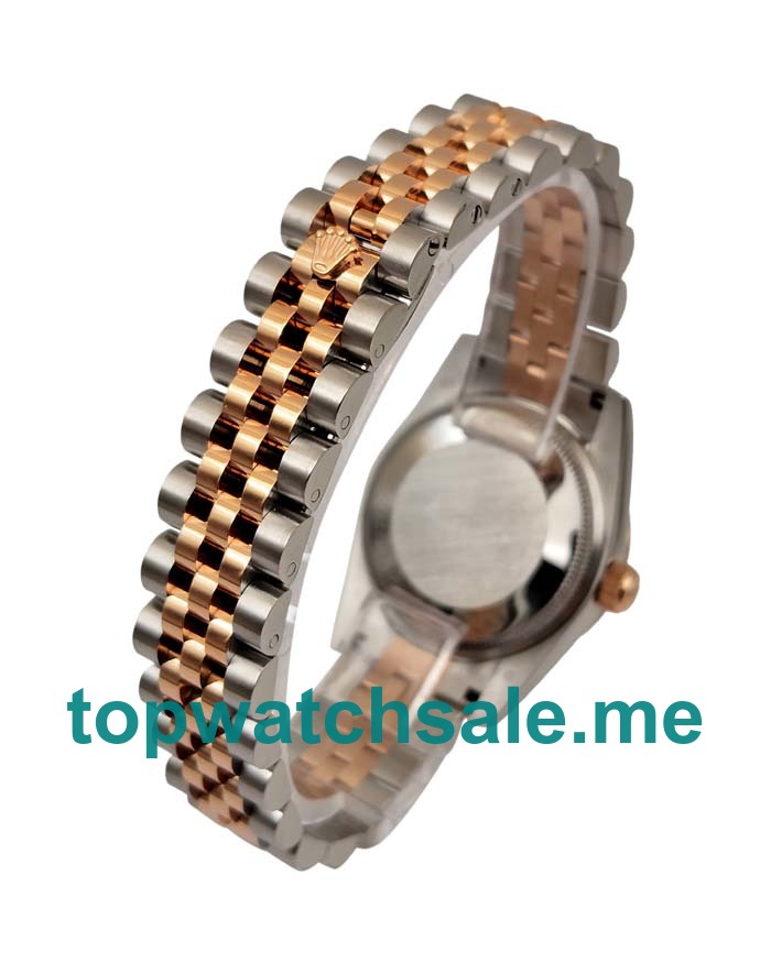 31MM Swiss Women Rolex Datejust 279381 Rose Gold Dials Replica Watches UK