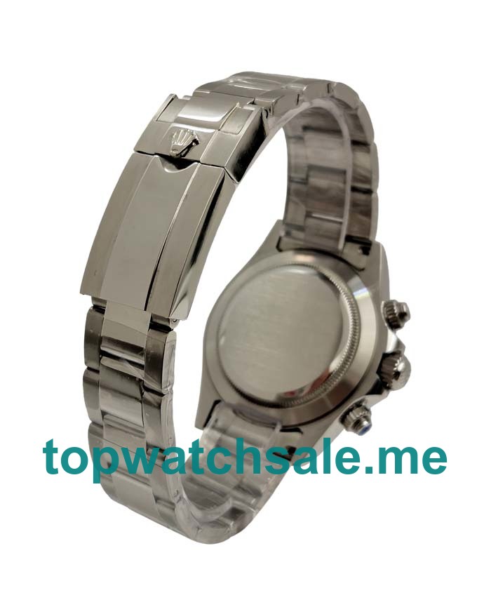 40MM Swiss Men Rolex Daytona 116500 Black Dials Replica Watches UK