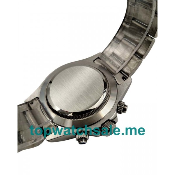 40MM Swiss Men Rolex Daytona 116500 Black Dials Replica Watches UK