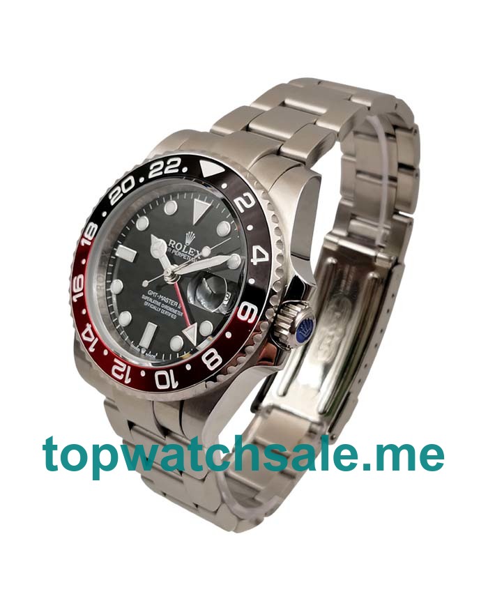 40MM Men Rolex GMT-Master II 16710 Black Dials Replica Watches UK