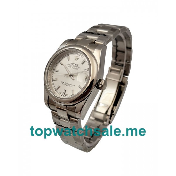 31MM Men And Women Rolex Datejust 178240 White Dials Replica Watches UK