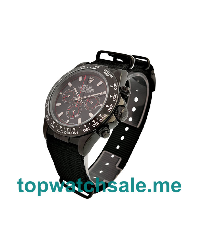 40MM Men Rolex Daytona 16519 Black Dials Replica Watches UK