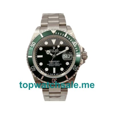 40MM Men Rolex Submariner 16610 LV Black Dials Replica Watches UK